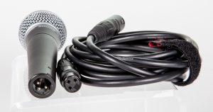 mic and XLR cable