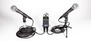 zoom h5 and XLR mics